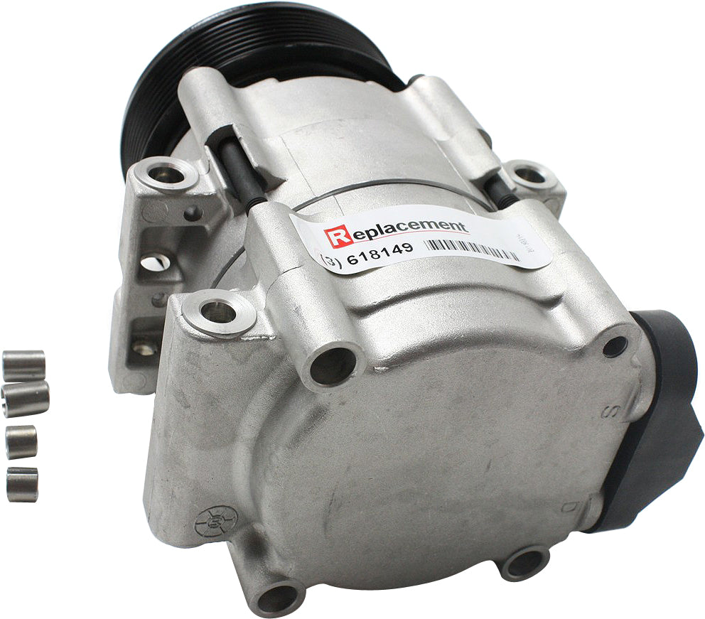EXPEDITION 97-02 A/C COMPRESSOR, New, 8-Groove Belt, 1.19 in. Belt Width, 4.5 in. Pulley Dia.