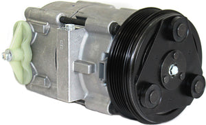 F-SERIES SUPER DUTY 02-07 A/C COMPRESSOR, New, 6-groove belt, 0.88 in. belt width, w/ clutch