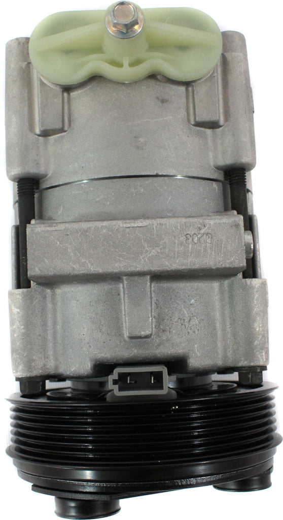 F-SERIES SUPER DUTY 02-07 A/C COMPRESSOR, New, 6-groove belt, 0.88 in. belt width, w/ clutch