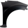 FIESTA 11-19 FRONT FENDER RH, Primed, (Exc. ST Model), (Hatchback, w/o Rocker Moldings)/Sedan - CAPA