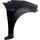 FIESTA 11-19 FRONT FENDER RH, Primed, (Exc. ST Model), (Hatchback, w/o Rocker Moldings)/Sedan - CAPA