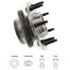 F-SERIES PICKUP 97-03 FRONT HUB ASSEMBLY RH=LH, 7 Studs, Rear Wheel, 2-Wheel ABS