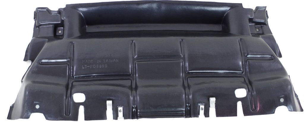 ECONOLINE VAN 08-14 ENGINE SPLASH SHIELD, Under Cover/Air Deflector, (Exc. 6.0L Eng)