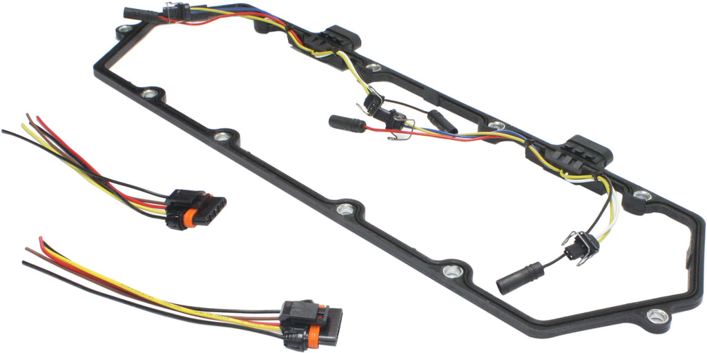 ECONOLINE VAN 94-97 VALVE COVER GASKET, 8 Cyl, 7.3L, 445 CID, with Fuel Injector/Glow Plug Harness