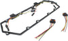 ECONOLINE VAN 94-97 VALVE COVER GASKET, 8 Cyl, 7.3L, 445 CID, with Fuel Injector/Glow Plug Harness