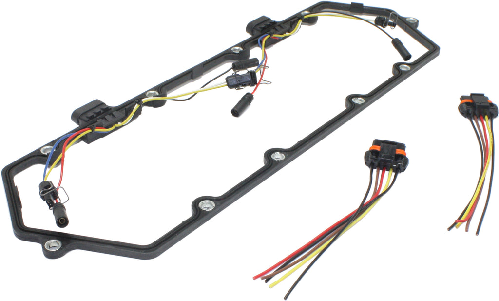 ECONOLINE VAN 94-97 VALVE COVER GASKET, 8 Cyl, 7.3L, 445 CID, with Fuel Injector/Glow Plug Harness