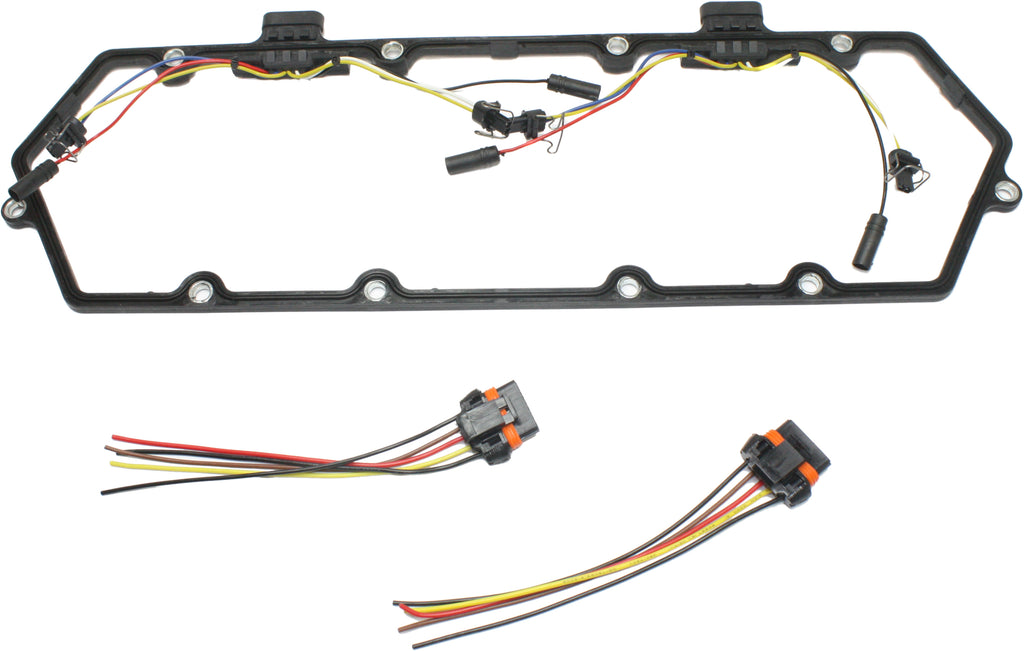 ECONOLINE VAN 94-97 VALVE COVER GASKET, 8 Cyl, 7.3L, 445 CID, with Fuel Injector/Glow Plug Harness