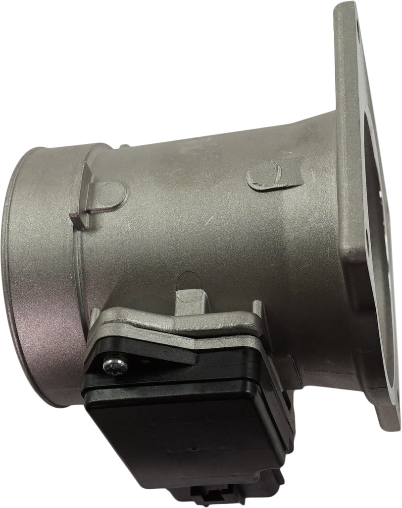 CONTOUR 95-99 / COUGAR 99-02 MASS AIR FLOW SENSOR, Aluminum, New, w/ 4-prong blade male connector