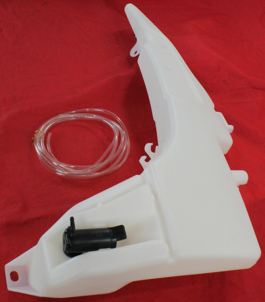 FOCUS 00-03 WASHER RESERVOIR, Assy, w/ Pump, w/o Cap, Hatchback/Wagon
