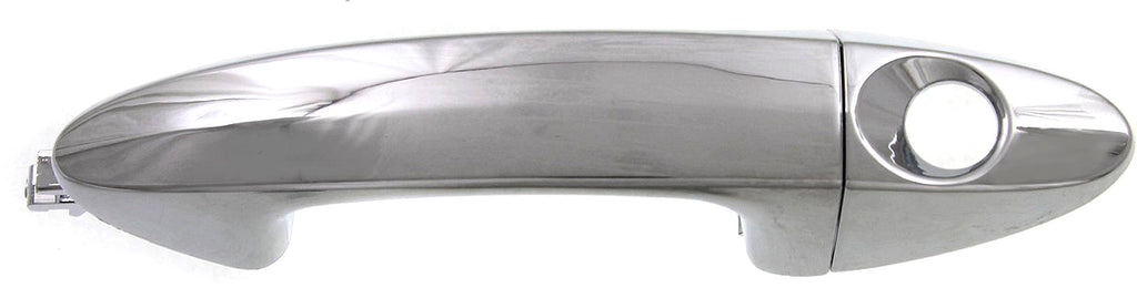 FIESTA 11-18 FRONT EXTERIOR DOOR HANDLE LH, All Chrome, w/ Keyhole, (Handle+Cover), HB/Sdn