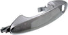 FIESTA 11-18 FRONT EXTERIOR DOOR HANDLE LH, All Chrome, w/ Keyhole, (Handle+Cover), HB/Sdn