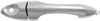 FOCUS 00-07 FRONT EXTERIOR DOOR HANDLE RH=LH, All Chrome, w/ Keyhole, w/ Cap, Cover, Pad and Handle