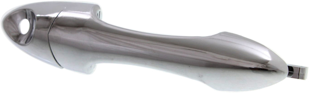 FOCUS 00-07 FRONT EXTERIOR DOOR HANDLE RH=LH, All Chrome, w/ Keyhole, w/ Cap, Cover, Pad and Handle