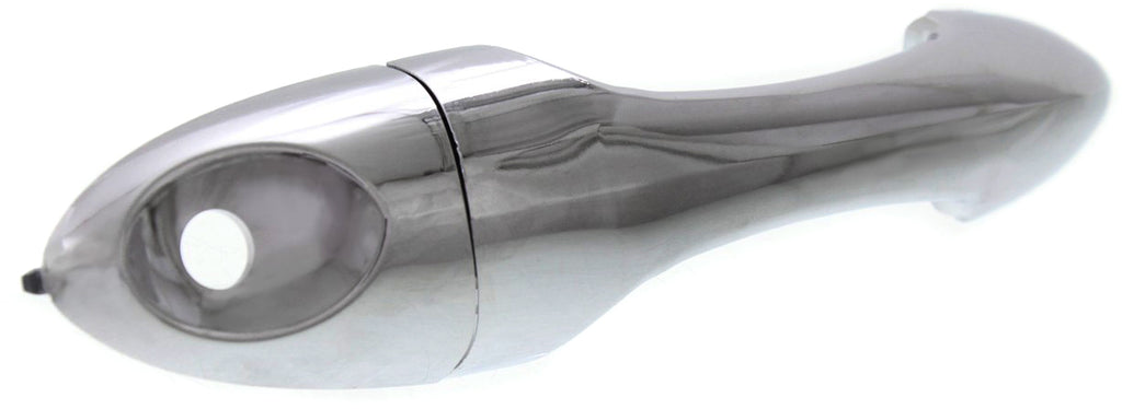 FOCUS 00-07 FRONT EXTERIOR DOOR HANDLE RH=LH, All Chrome, w/ Keyhole, w/ Cap, Cover, Pad and Handle