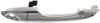 FOCUS 00-07 FRONT EXTERIOR DOOR HANDLE RH=LH, All Chrome, w/ Keyhole, w/ Cap, Cover, Pad and Handle