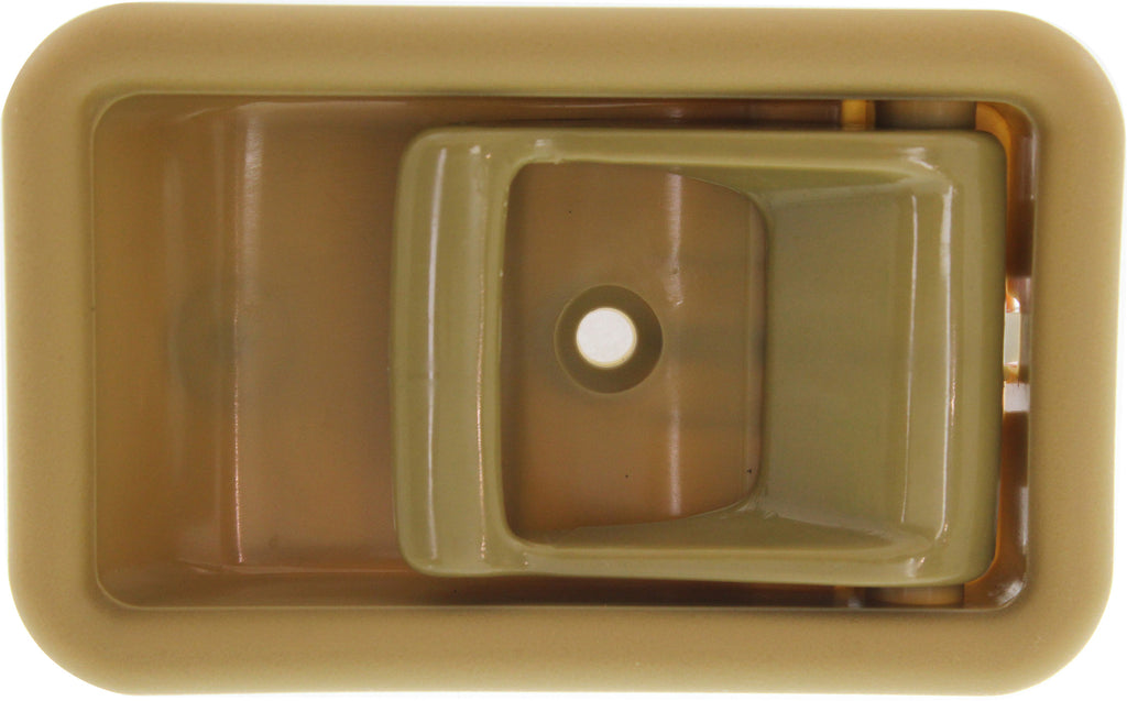 ESCORT 94-96 FRONT INTERIOR DOOR HANDLE RH=LH, Beige, Plastic