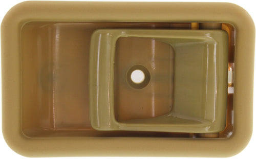 ESCORT 94-96 FRONT INTERIOR DOOR HANDLE RH=LH, Beige, Plastic