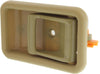 ESCORT 94-96 FRONT INTERIOR DOOR HANDLE RH=LH, Beige, Plastic