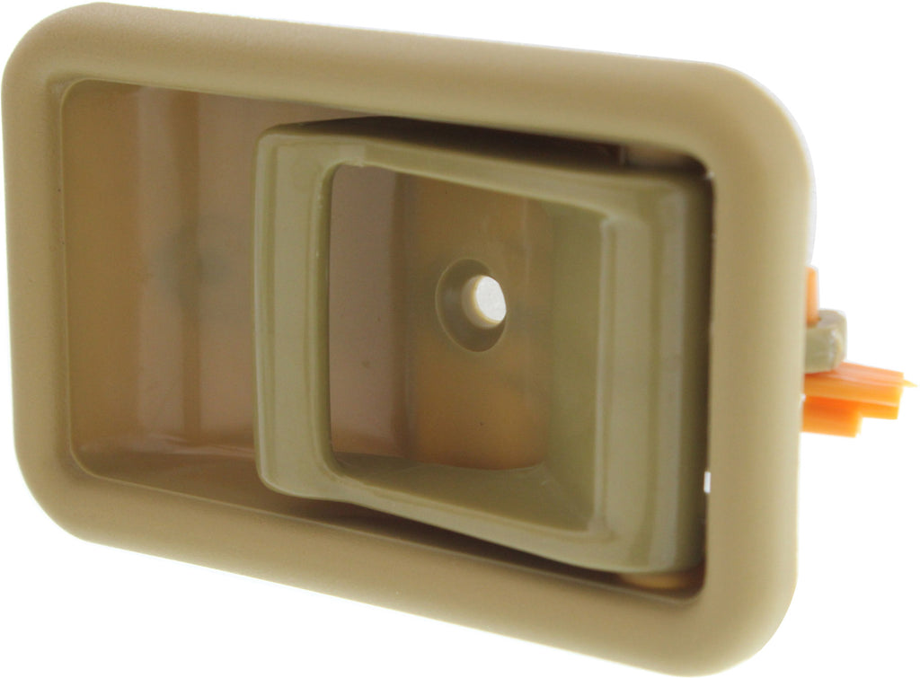 ESCORT 94-96 FRONT INTERIOR DOOR HANDLE RH=LH, Beige, Plastic