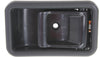 ESCORT 94-96 FRONT INTERIOR DOOR HANDLE RH=LH, Black, Plastic