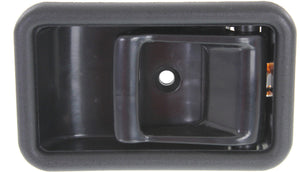 ESCORT 94-96 FRONT INTERIOR DOOR HANDLE RH=LH, Black, Plastic