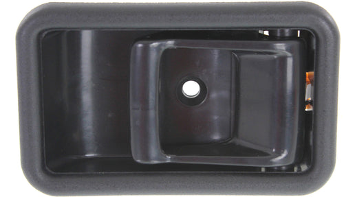 ESCORT 94-96 FRONT INTERIOR DOOR HANDLE RH=LH, Black, Plastic