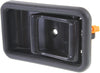 ESCORT 94-96 FRONT INTERIOR DOOR HANDLE RH=LH, Black, Plastic