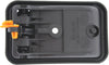 ESCORT 94-96 FRONT INTERIOR DOOR HANDLE RH=LH, Black, Plastic