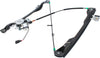 FOCUS 08-10 FRONT WINDOW REGULATOR RH, Power, w/ Motor, Coupe