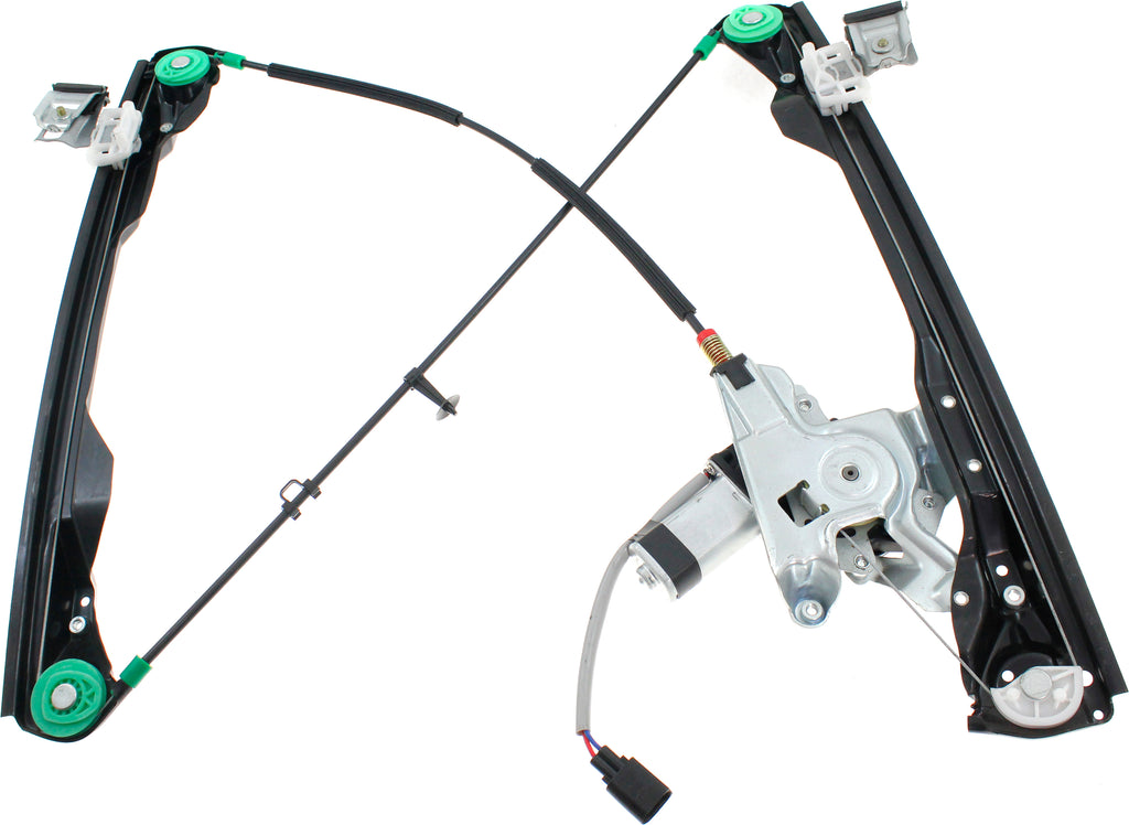 FOCUS 08-10 FRONT WINDOW REGULATOR RH, Power, w/ Motor, Coupe
