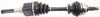 ESCAPE 01-04 FRONT CV AXLE ASSEMBLY LH, Non-ABS, Automatic Transaxle