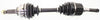 ESCAPE 01-04 FRONT CV AXLE ASSEMBLY LH, Non-ABS, Automatic Transaxle