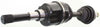 ESCAPE 01-04 FRONT CV AXLE ASSEMBLY LH, Non-ABS, Automatic Transaxle