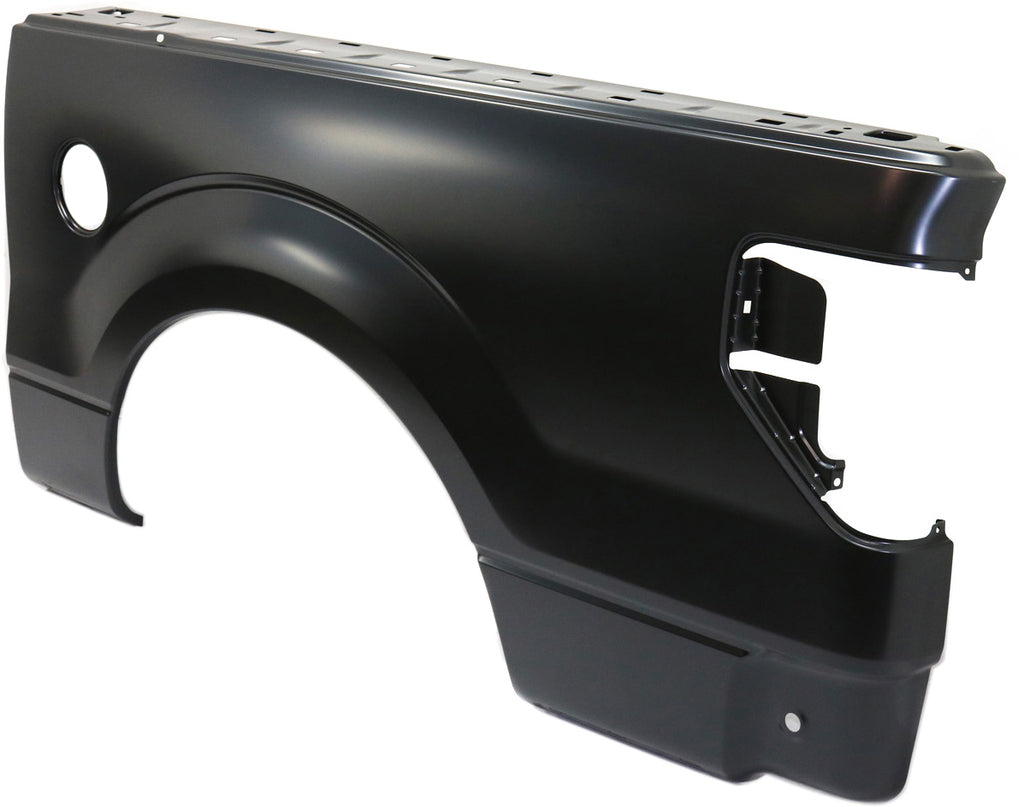 F-150 09-14 REAR QUARTER PANEL LH, Outer Panel, Primed, Styleside, 5.5 ft. Bed, w/o Wheel Opening Molding Holes