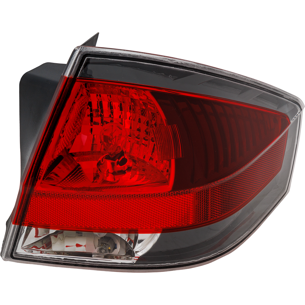 FOCUS 09-10 TAIL LAMP RH, Assembly, w/ Painted Insert, Coupe - CAPA