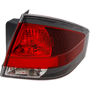 FOCUS 09-10 TAIL LAMP RH, Assembly, w/ Painted Insert, Coupe - CAPA