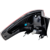 FOCUS 09-10 TAIL LAMP RH, Assembly, w/ Painted Insert, Coupe - CAPA