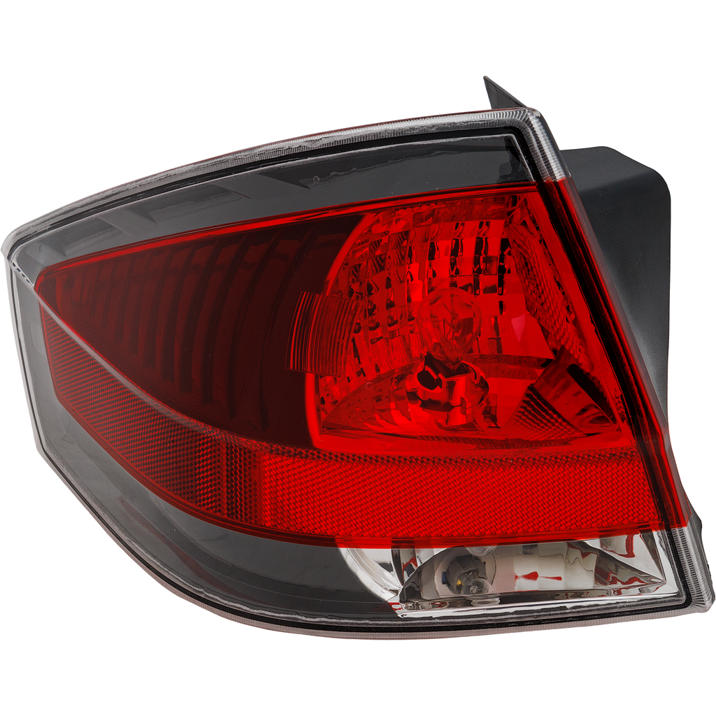 FOCUS 09-10 TAIL LAMP LH, Assembly, w/ Painted Insert, Coupe