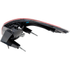 FOCUS 09-10 TAIL LAMP LH, Assembly, w/ Painted Insert, Coupe