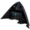 TAURUS 08-09 TAIL LAMP RH, Lens and Housing - CAPA