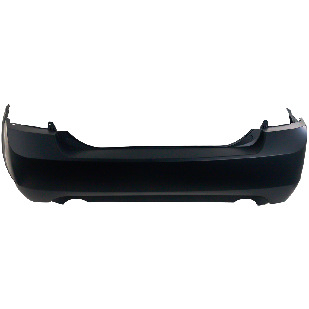 FUSION 06-09 REAR BUMPER COVER, Primed, 3.0L Eng, w/ Dual Exhaust Holes