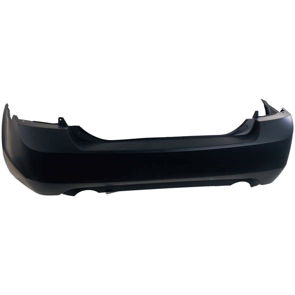 FUSION 06-09 REAR BUMPER COVER, Primed, 3.0L Eng, w/ Dual Exhaust Holes