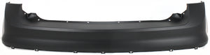 EDGE 07-10 REAR BUMPER COVER, Upper, Primed, w/o Rear Obj Snsr Holes