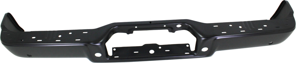 F-150 04-06 STEP BUMPER, FACE BAR ONLY, w/o Pad, w/ Pad Provision, w/o Mounting Bracket, Powdercoated Black, w/ Rear Object Sensor Holes, Styleside