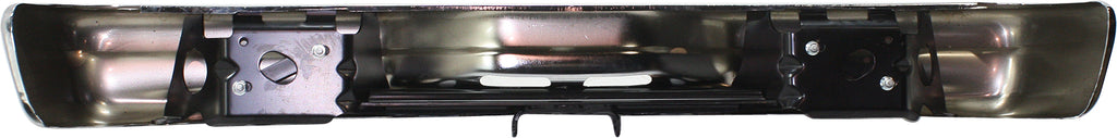 ECONOLINE VAN 92-14 STEP BUMPER, FACE BAR ONLY, w/o Pad, w/ Pad Provision, w/o Mounting Bracket, Chrome, w/o Rear Object Sensor Holes, Welded Reinforcement Bar