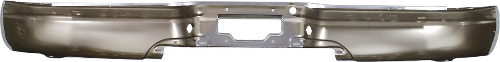 F-150 97-03 / F-150 HERITAGE 04-04/F-SERIES SUPER DUTY 99-07 STEP BUMPER, FACE BAR ONLY, w/o Pad, w/ Pad Provision, w/o Mounting Bracket, Chrome, Fleetside, Regular Cab/SuperCab