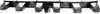 FOCUS 12-18 REAR BUMPER BRACKET, Upper Cover, Steel, Sedan