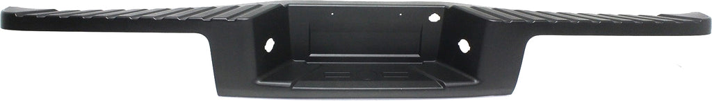 F-150 09-14 REAR BUMPER STEP PAD, Black, Styleside, w/ Towing Package, w/o Rear Object Sensor Holes