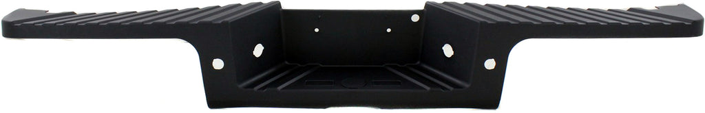 F-SERIES SUPER DUTY 08-12 REAR BUMPER STEP PAD, Black, w/ Rear Object Sensor Hole