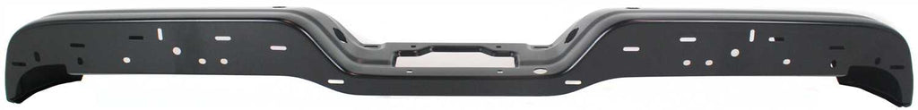 F-SERIES SUPER DUTY 01-07 STEP BUMPER, FACE BAR ONLY, w/o Pad, w/ Pad Provision, w/o Mounting Bracket, Powdercoated Black, Fleetside, Regular Cab/SuperCab, w/ Rear Object Sensor Holes